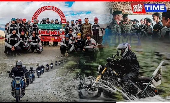 Celebrating 25 Years of Valor: All-Women Motorbike Rally Honours Kargil Heroes